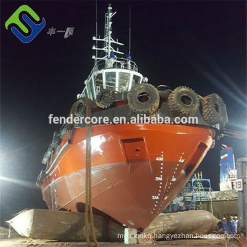 CCS and ISO certificate boats launching airbag used for tug boats